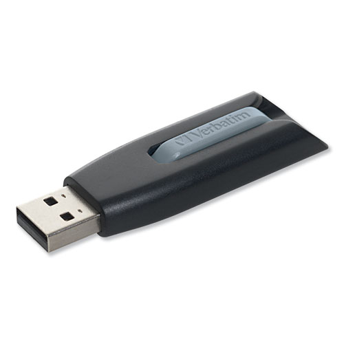 Picture of Store 'n' Go V3 USB 3.0 Drive, 8 GB, Black/Gray