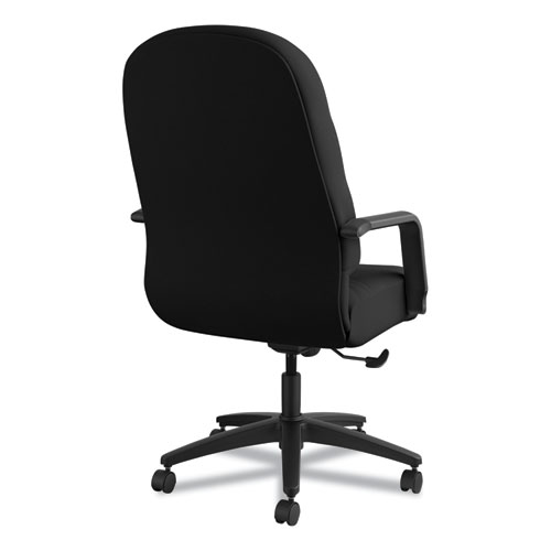 Picture of Pillow-Soft 2090 Series Executive High-Back Swivel/Tilt Chair, Supports Up to 300 lb, 17" to 21" Seat Height, Black