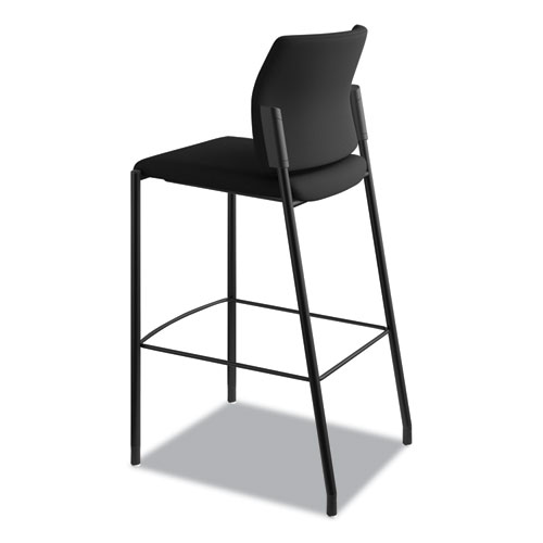 Picture of Accommodate Series Cafe Stool, Supports Up to 300 lb, 30" Seat Height, Black