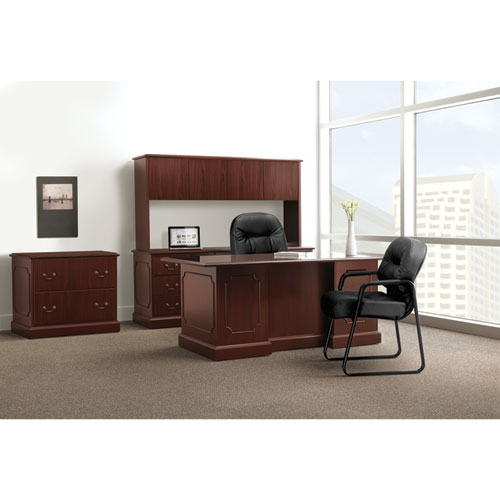 Picture of 94000 Series Double Pedestal Desk, 72" x 36" x 29.5", Mahogany