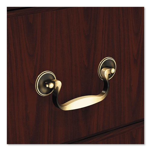 Picture of 94000 Series Double Pedestal Desk, 72" x 36" x 29.5", Mahogany