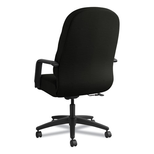 Picture of Pillow-Soft 2090 Series Executive High-Back Swivel/Tilt Chair, Supports Up to 300 lb, 16.75" to 21.25" Seat Height, Black