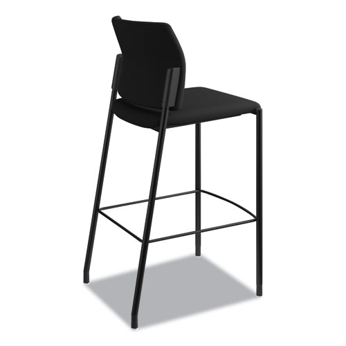 Picture of Accommodate Series Cafe Stool, Supports Up to 300 lb, 30" Seat Height, Black
