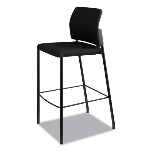 Picture of Accommodate Series Cafe Stool, Supports Up to 300 lb, 30" Seat Height, Black
