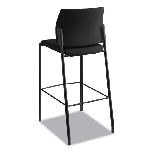 Picture of Accommodate Series Cafe Stool, Supports Up to 300 lb, 30" Seat Height, Black