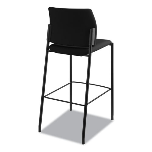 Picture of Accommodate Series Cafe Stool, Supports Up to 300 lb, 30" Seat Height, Black