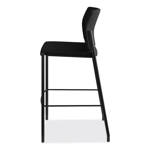 Picture of Accommodate Series Cafe Stool, Supports Up to 300 lb, 30" Seat Height, Black
