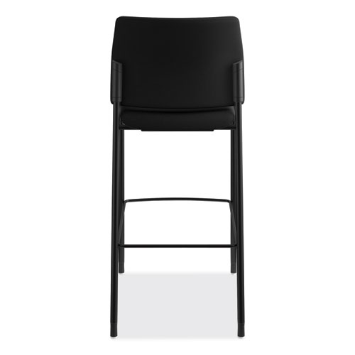 Picture of Accommodate Series Cafe Stool, Supports Up to 300 lb, 30" Seat Height, Black