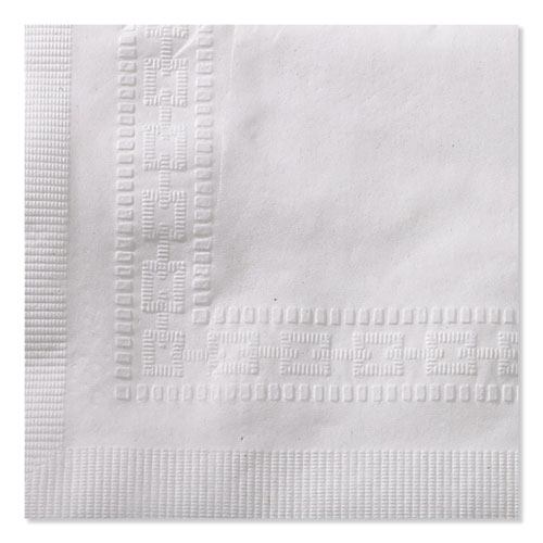 Picture of Advanced Dinner Napkins, 2-Ply, 15" x 17", 1/8 Fold, White, 100/PK, 28 PK/CT