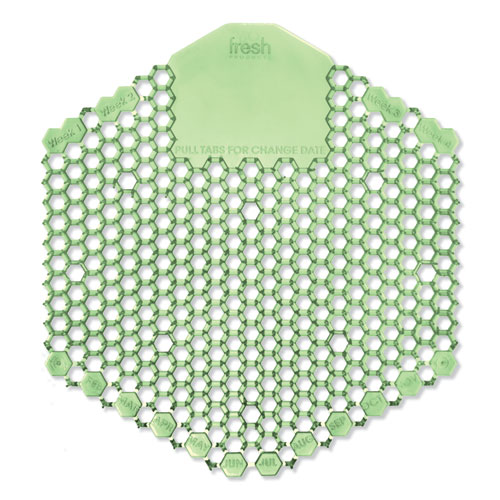 Picture of The Wave Urinal Deodorizer, Urinal Screens, Herbal Mint Scent, 58 g, 10/Box, 6 Boxes/Carton