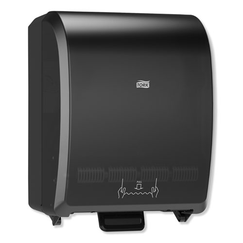 Picture of Mechanical Hand Towel Roll Dispenser, H71 System, 12.32 x 9.32 x 15.95, Black