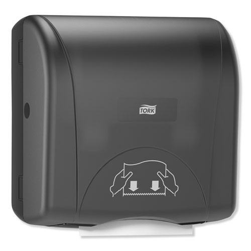 Picture of Mini Mechanical Hand Towel Roll Dispenser, For H71 System, 11.75 x 7.5 x 12.5, Black