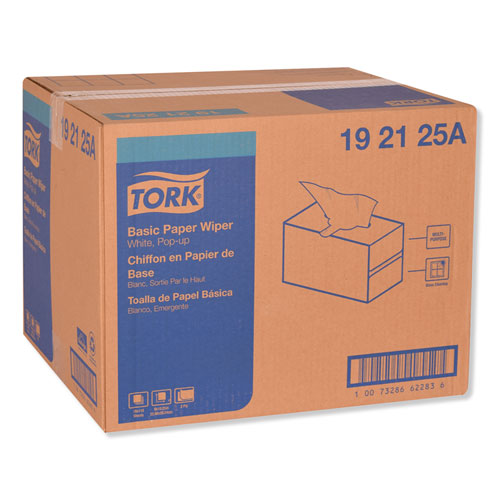 Picture of Multipurpose Paper Wiper, 2-Ply, 9 x 10.25, White, 110/Box, 18 Boxes/Carton