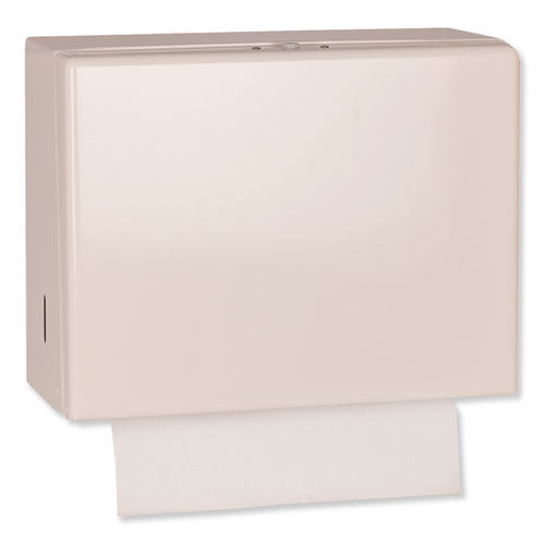 Picture of Singlefold Hand Towel Dispenser, 11.75 x 5.75 x 9.25, White