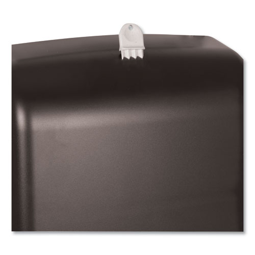 Picture of Folded Towel Dispenser, 11.75 x 6.25 x 18, Smoke