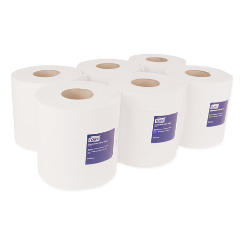 Picture of Centerfeed Hand Towel, 2-Ply, 7.6 x 11.8, White, 500/Roll, 6 Rolls/Carton