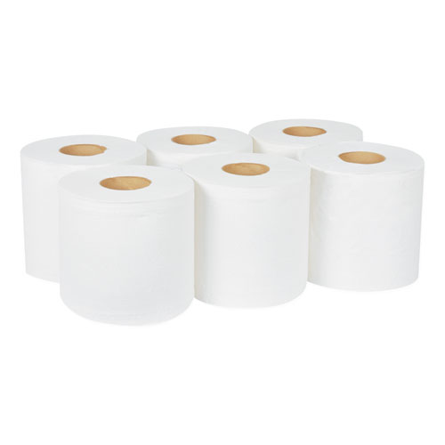 Picture of Centerfeed Hand Towel, 2-Ply, 7.6 x 11.75, White, 530/Roll, 6 Roll/Carton