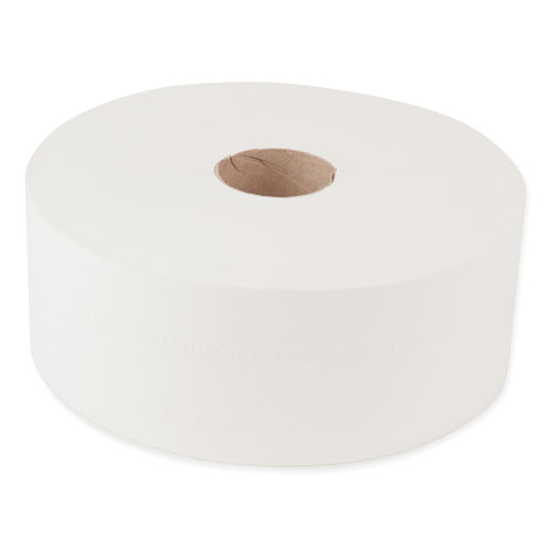 Picture of Advanced Jumbo Bath Tissue, Septic Safe, 2-Ply, White, 3.48" x 1,600 ft, 6 Rolls/Carton