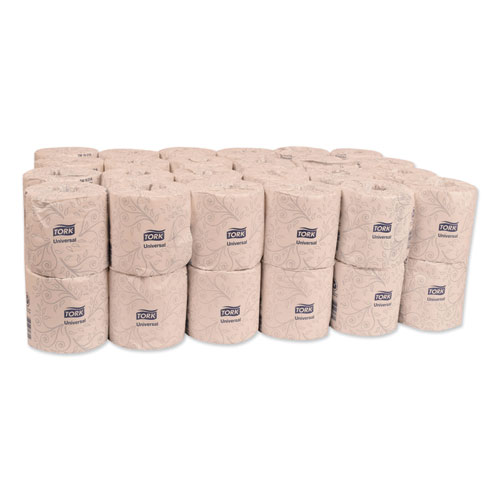 Picture of Universal Bath Tissue, Septic Safe, 2-Ply, White, 500 Sheets/Roll, 48 Rolls/Carton