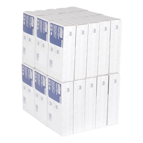 Picture of Advanced Facial Tissue, 2-Ply, White, Flat Box, 100 Sheets/Box, 30 Boxes/Carton