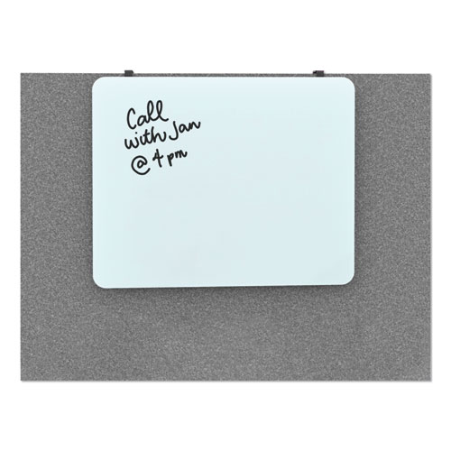 Picture of Cubicle Glass Dry Erase Board, 20" x 16", White Surface