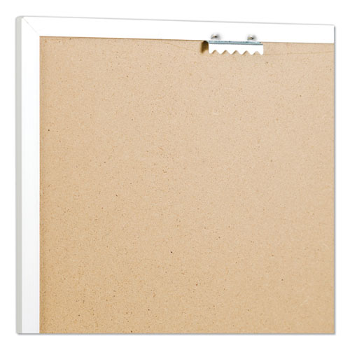 Picture of Magnetic Dry Erase Board, 20" x 16", White Surface, Satin Aluminum Frame