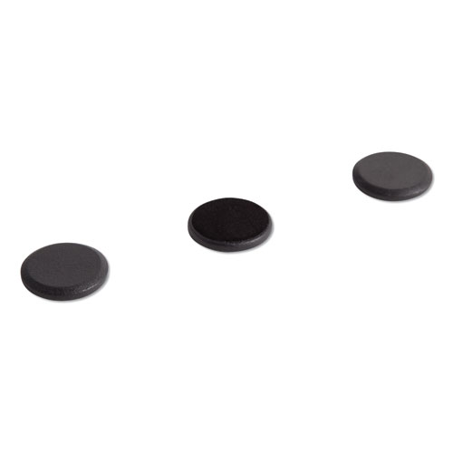 Picture of High Energy Magnets, Circle, Black, 1.25" Diameter, 8/Pack