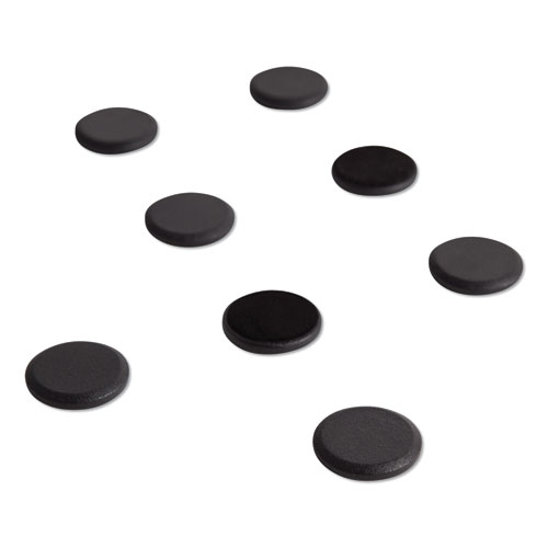 Picture of High Energy Magnets, Circle, Black, 1.25" Diameter, 8/Pack