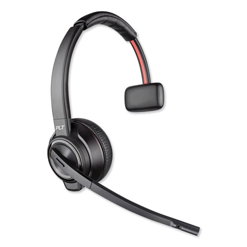 Picture of Savi W8210M Monaural Over The Head Headset, Black