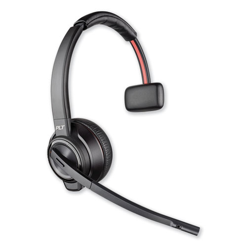 Picture of Savi W8210 Monaural Over The Head Headset, Black