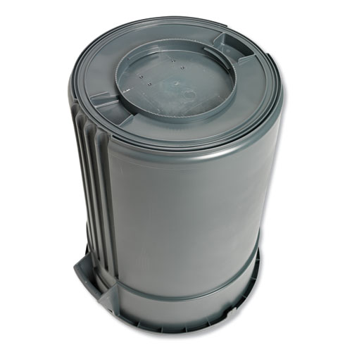 Picture of Gator Plus Container, 44 gal, Plastic, Gray