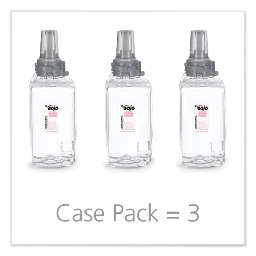 Picture of Clear and Mild Foam Handwash Refill, For ADX-12 Dispenser, Fragrance-Free, 1,250 mL, 3/Carton