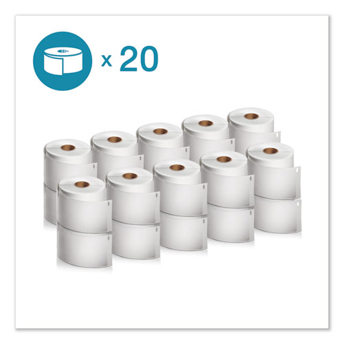Picture of LW Extra-Large Shipping Labels, 4" x 6", White, 220 Labels/Roll, 20 Rolls/Box