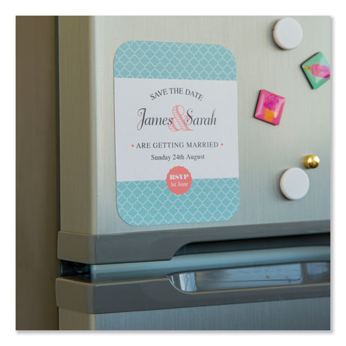 Picture of Printable Magnet Sheets, 8.5 x 11, White, 5/Pack