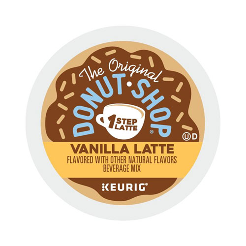 Picture of Vanilla One Step Latte K-Cup, 20/Box