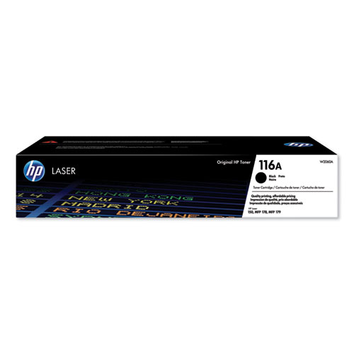 Picture of HP 116A, (W2060A) Black Original LaserJet Toner Cartridge