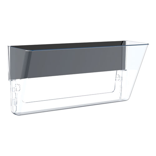 Picture of Unbreakable Magnetic Wall File, Legal/Letter Size, 16" x 4" x 7", Clear