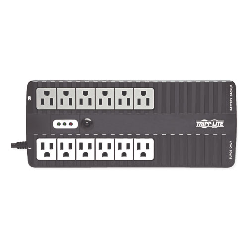 Picture of Internet Office Ultra-Compact Desktop Standby UPS, 12 Outlets, 750 VA, 420 J