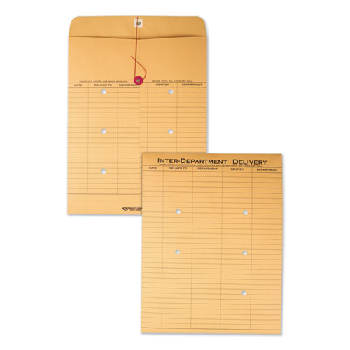 Recycled+Kraft+String%2FButton+Interoffice+Envelope%2C+%2397%2C+Two-Sided+Five-Column+Format%2C+52-Entries%2C+10+x+13%2C+Brown+Kraft%2C100%2FCT