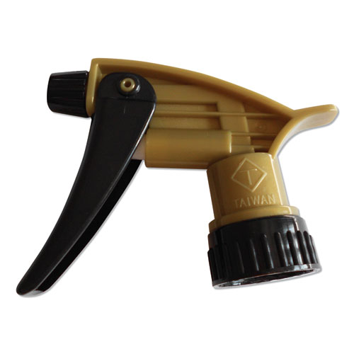 Picture of 320ARS Acid Resistant Trigger Sprayer, 9.5" Tube, Fits 32 oz Bottle with 28/400 Neck Thread, Gold/Black, 200/Carton