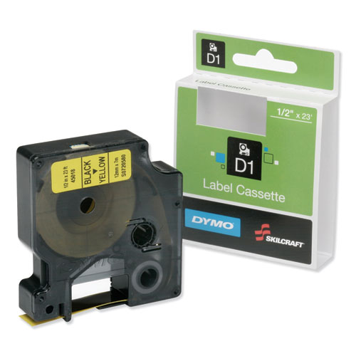 7510016576745%2C+SKILCRAFT+Dymo+Label+Cassette%2C+0.5%26quot%3B+x+23+ft%2C+Black%2FYellow