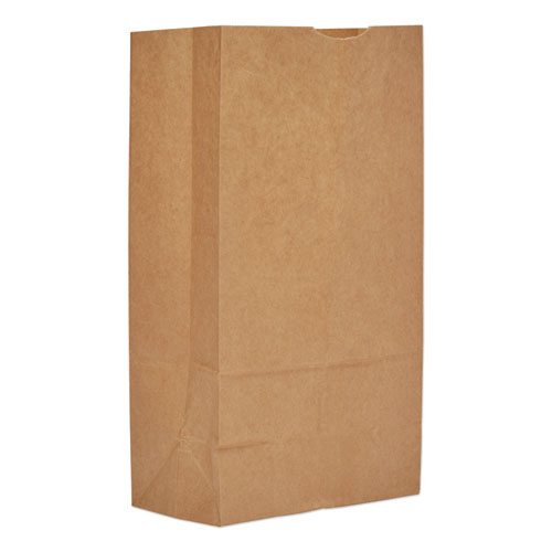 Picture of Grocery Paper Bags, #12, 7" x 4.38" x 13.75", Kraft, 500 Bags