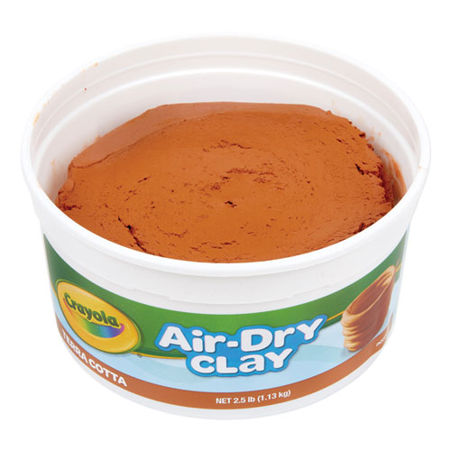 Picture of Air-Dry Clay, Terra Cotta, 2.5 lbs