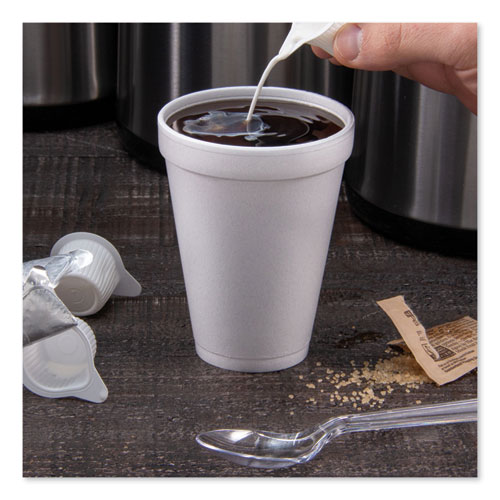 Picture of Foam Drink Cups, 12 oz, White, 25/Bag, 40 Bags/Carton