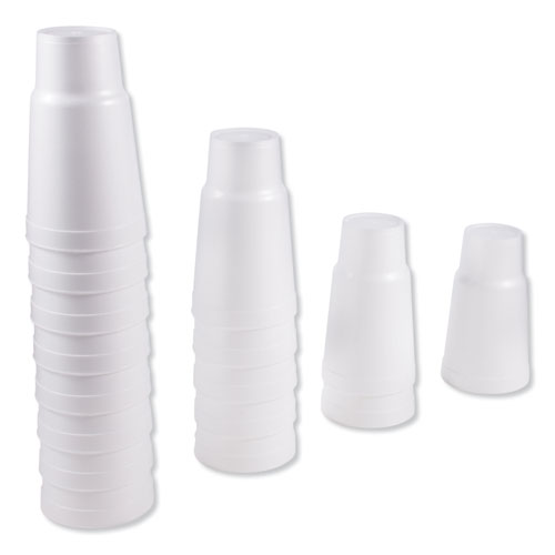 Picture of Foam Drink Cups, 32 oz, White, 16/Bag, 25 Bags/Carton