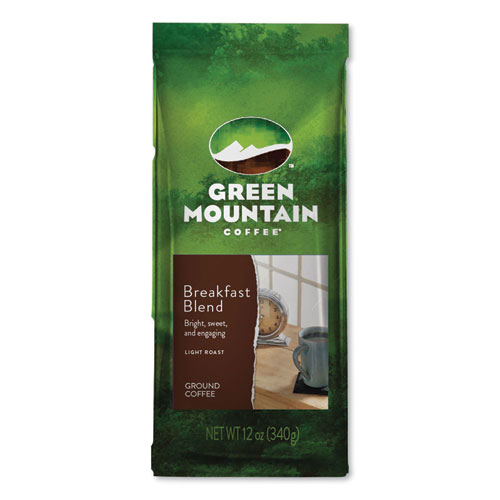 Picture of Breakfast Blend Ground Coffee, 12 oz Bag