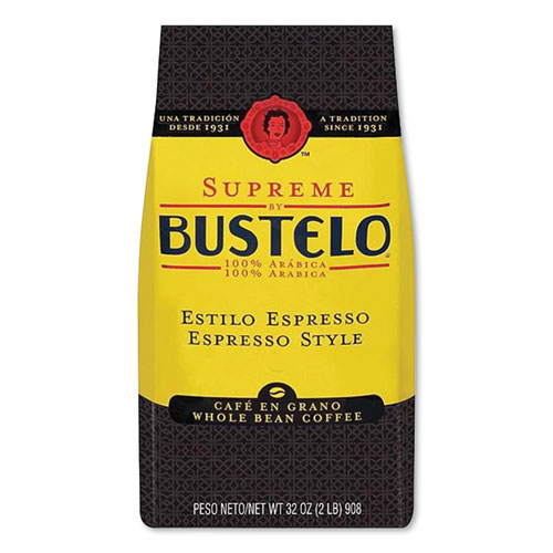 Picture of Supreme Espresso-Style Whole Bean Coffee, Dark Roast, 2 lb Bag