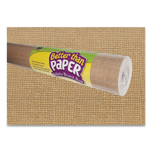 Picture of Better Than Paper Bulletin Board Roll, 4 ft x 12 ft, Burlap