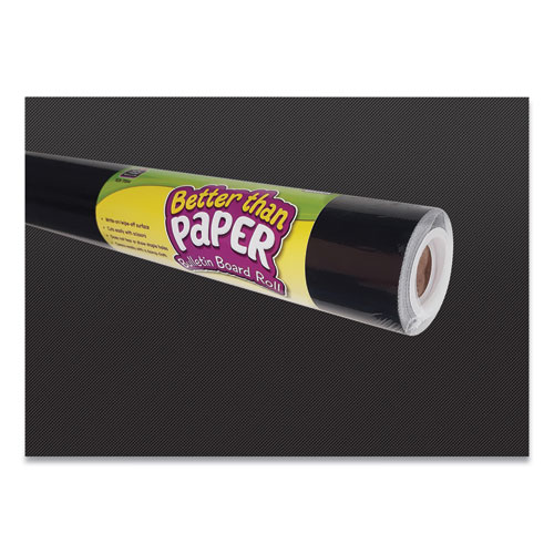 Picture of Better Than Paper Bulletin Board Roll, 4 ft x 12 ft, Black