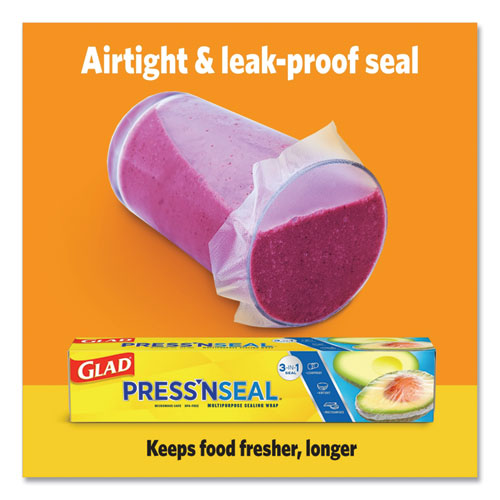 Picture of Press'n Seal Food Plastic Wrap, 70 Square Foot Roll, 12 Rolls/Carton